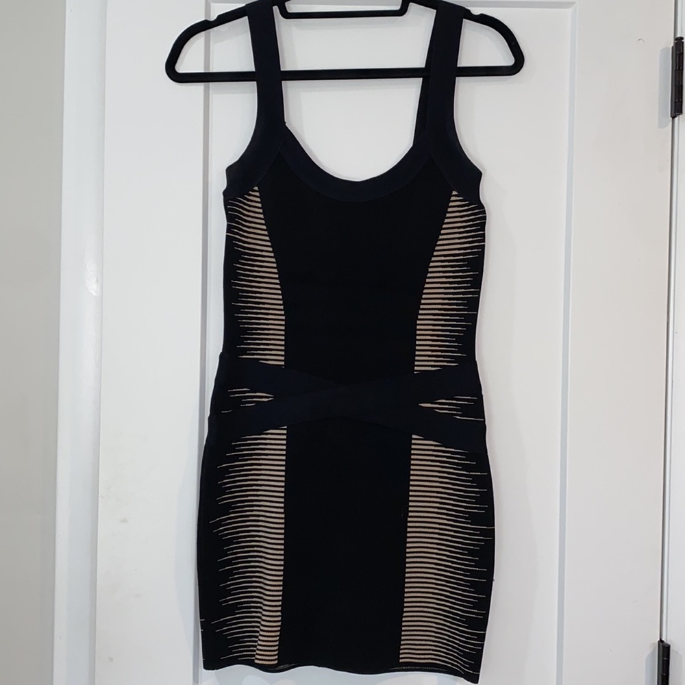 MARCIANO Black Bodycon Dress Size Small